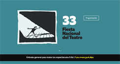 Desktop Screenshot of fiestadeteatro.com.ar